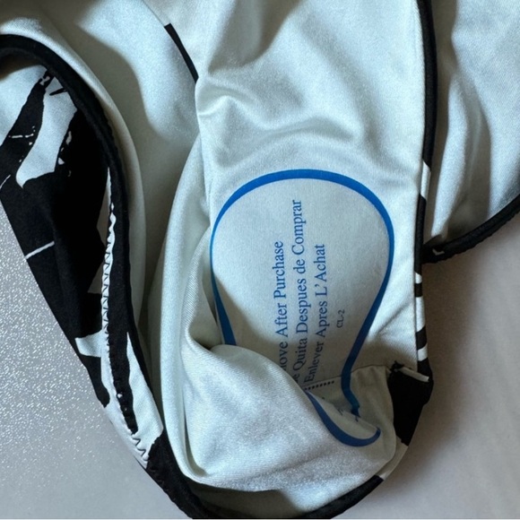 Trina Turk Lennox Bandeau Lace Up One Piece Swimsuit Size 10 Retail $172.00 NEW - Picture 8 of 9